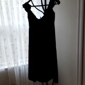 Burrberry navy silk dress